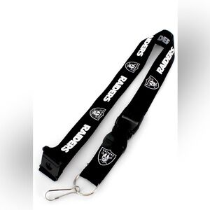 *NWT* NFL Unisex Las Vegas Raiders Team Lanyard